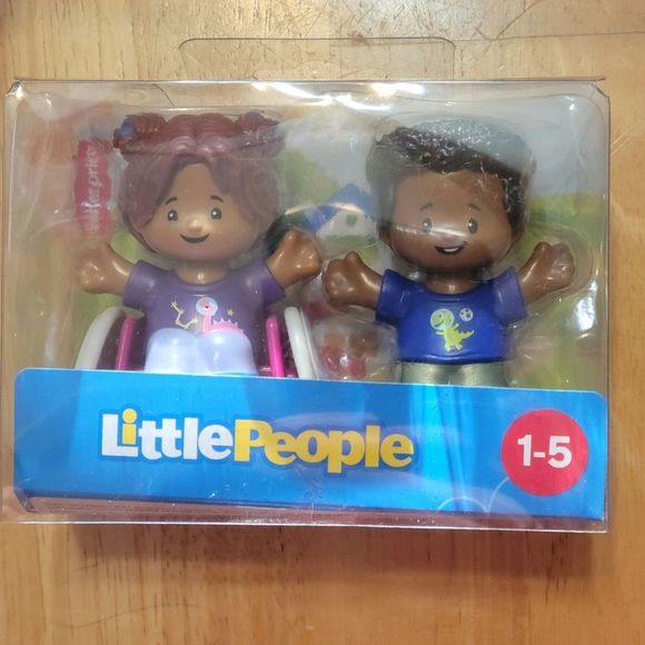 🎉 CARLTON & HOT ROD FISHER PRICE LITTLE PEOPLE Girl & Boy - Picture 3 of 3